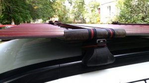 Как правильно закрепить профнастил на багажнике