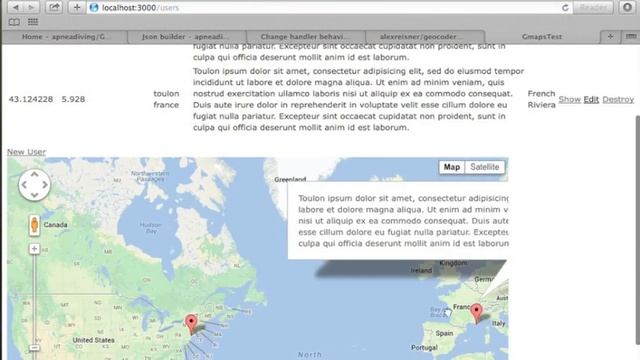 Google maps for Rails v2 смотреть онлайн