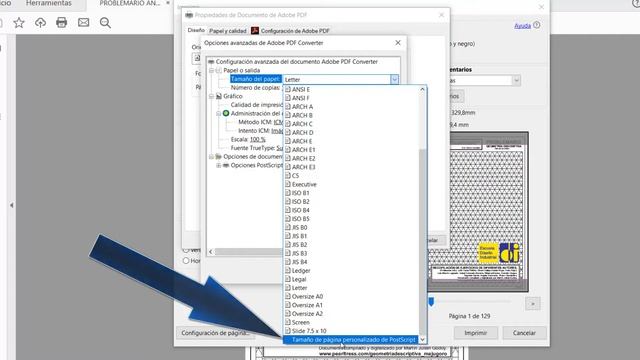 Como imprimir archivos PDF en hoja oficio en tamaño real смотреть онлайн