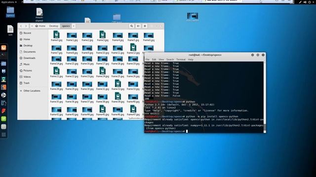 Xử lý ảnh với openCV - Đọc ảnh từ video bằng opencv python trên windows và trên linux смотреть онлайн