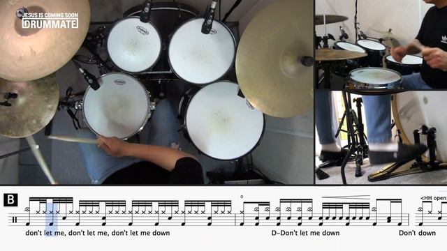 [Lv.15] Don't Let Me Down - The Chainsmokers (★★★★☆) Pop Drum Cover смотреть онлайн