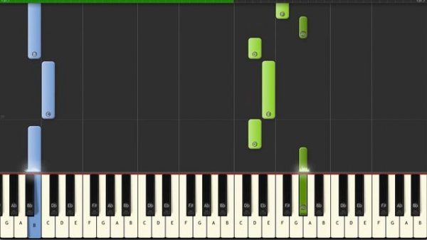 The Beatles - Michelle - Piano Tutorial Easy - How To Play (Synthesia)
