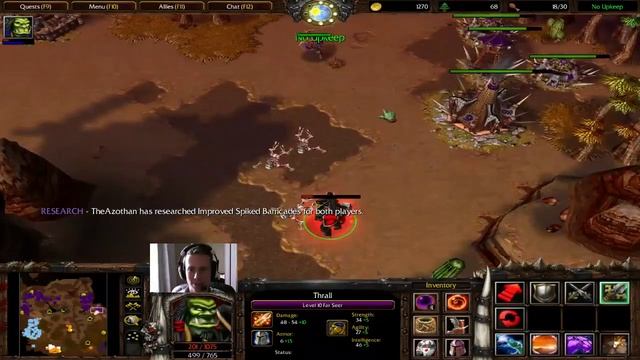 Warcraft 3 - 2 Player Campaign | RoC | Orc Chapter 8 смотреть онлайн