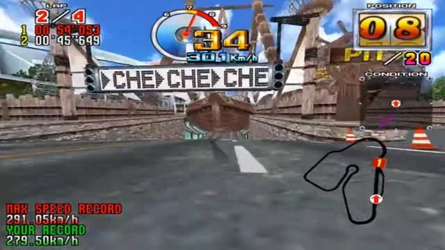 Daytona USA 2 : Battle On The Edge - Advanced Course (Arcade)