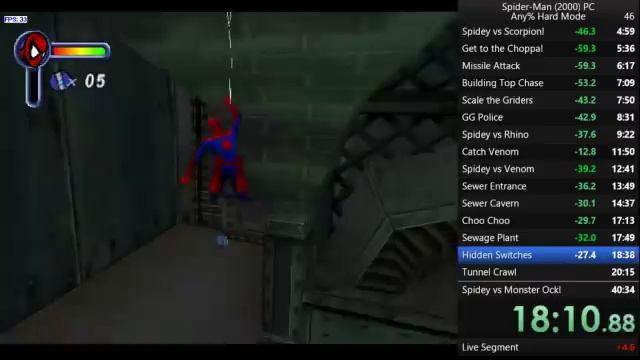 [OLD] Spider-Man 2000 (PC) Any% (Hard Mode) Speedrun 36:44 смотреть онлайн