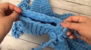 Комбинезон из Alize Puffy Fine. Часть 2 . Мастер-класс от Mother's Knitting