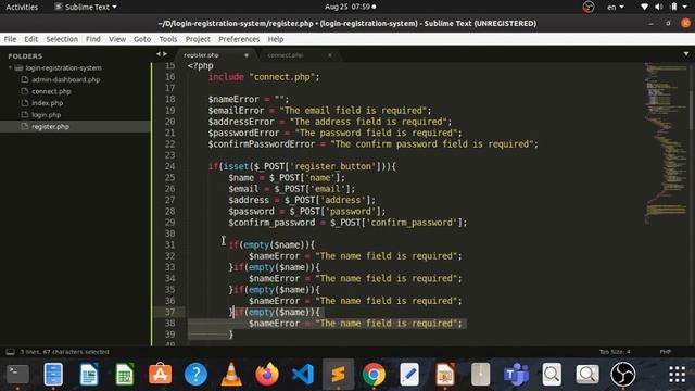 08 Form Validation Part 1 - PHP Myanmar Programming Tutorials смотреть онлайн