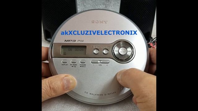 Sony Walkman D NF340 CD MP3 FM Radio CD Walkman Mega Bass смотреть онлайн