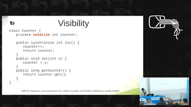 Vadym Kazulkin, Rodion Alukhanov: Java Memory Model (JMM) für Anfänger und Fortgeschrittene смотреть онлайн