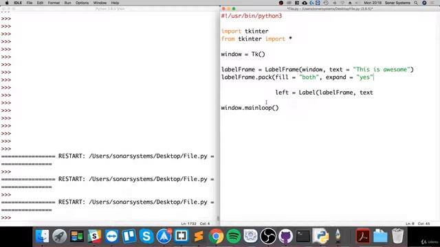 84- Easy Python Programming Label Frame смотреть онлайн