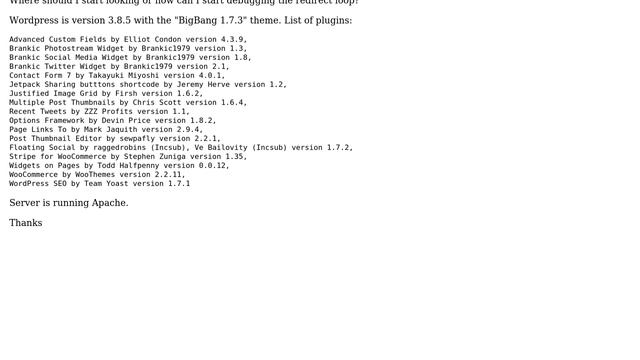 Wordpress: SSL/HTTPS Redirect Loop смотреть онлайн