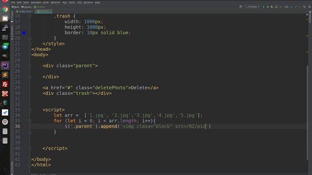 JQUERY Практика - Переносим фото в корзину выделив рамкой и серым фоном toggleClass detach append смотреть онлайн
