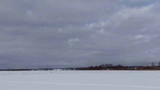 Выход на Рузское водохранилище. 15 февраля. смотреть онлайн