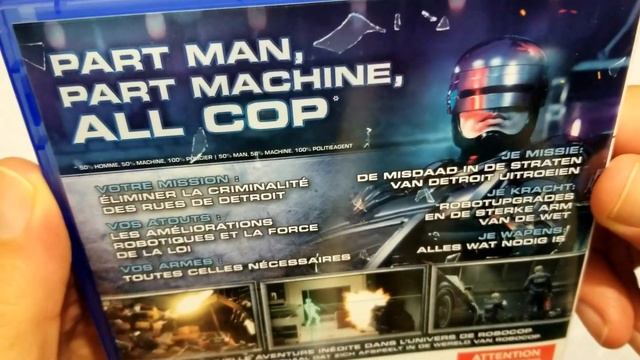 UNBOXING ROBOCOP ROGUE CITY PS5 смотреть онлайн