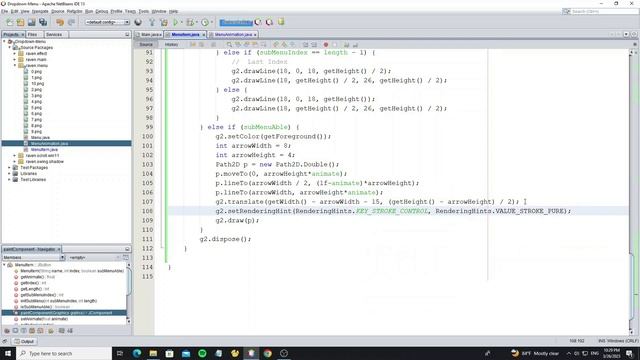 How to Create Dropdown Menu Desktop App using Java Swing | Part #3 смотреть онлайн