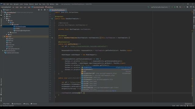 Spring Boot and Rest Template #4 смотреть онлайн