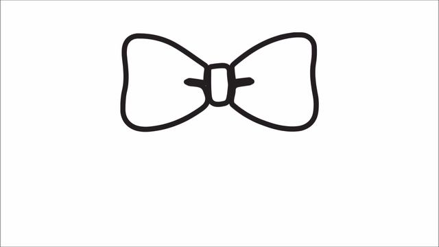 How to Draw a Bow Easy step by step / Как нарисовать бантик смотреть онлайн