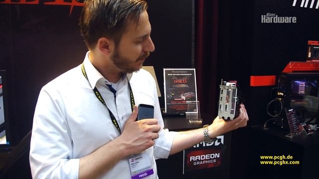 Powercolor Devil 13 Dual Core R9 290X | Computex 2014 смотреть онлайн