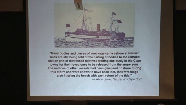 Friends of the Milford Town Library Presents - Shipwrecks of Cape Cod with Don Wilding смотреть онлайн
