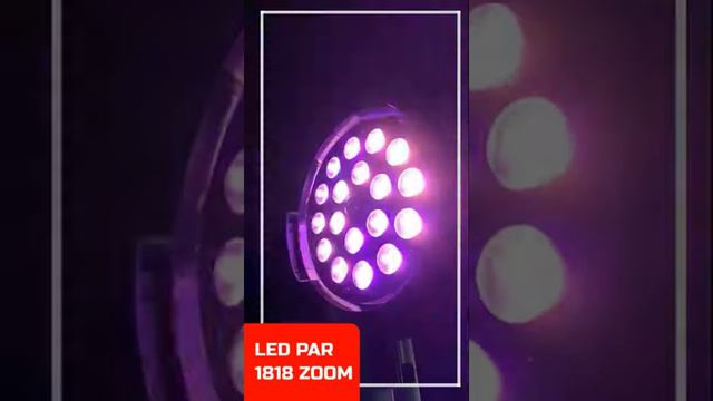 Светодиодный прожектор XLine Light LED PAR 1818 ZOOM смотреть онлайн