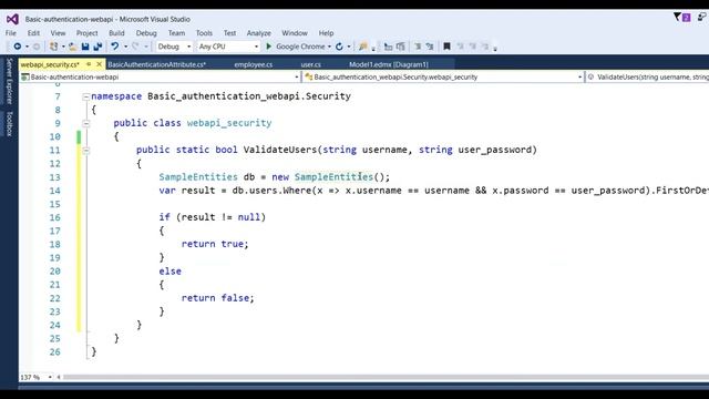 Basic authentication in WEB API with ASP NET MVC | part 13 ( смотреть онлайн