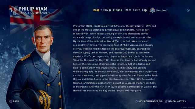 WORLD OF WARSHIPS: LEGENDS - DAILY TRIALS - NEW COMMANDER - PHILIP VIAN - PS4 ONLINE GAMEPLAY смотреть онлайн