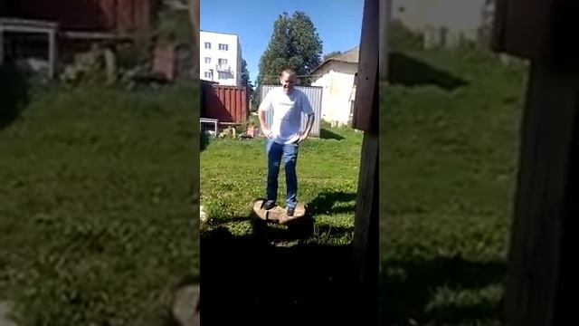 Деревенский гироскутер