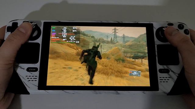 Metal Gear Solid 5 Steam Deck | SteamOS | Final Boss Sahelanthropus | 60FPS