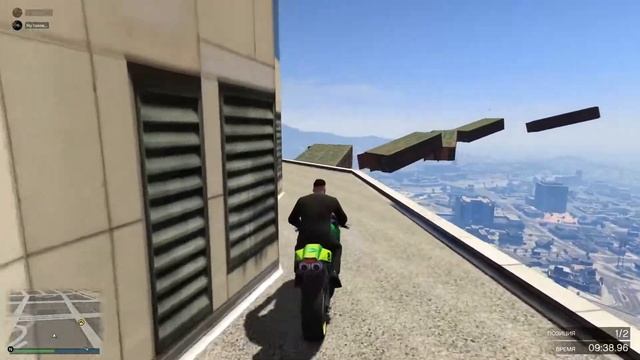 (Мото паркур) GTA Online смотреть онлайн