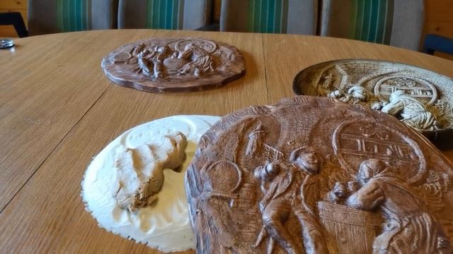 Древесная пульпа (паста) своими руками. Изделия из пасты - панно. смотреть онлайн