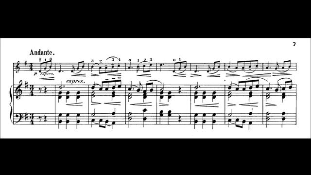 Zdeněk Fibich - Sonatina for Violin and Piano op.27 (1869) [Score] смотреть онлайн