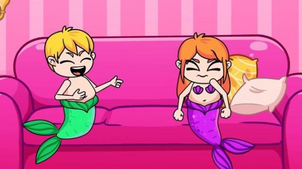Avocado Rescued A Pregnant Mermaid | Secret Room For Adopted Baby | Kids Vs Adults By Avocado Famil