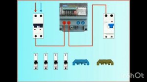 Подключение однофазного электросчетчика прямого включения