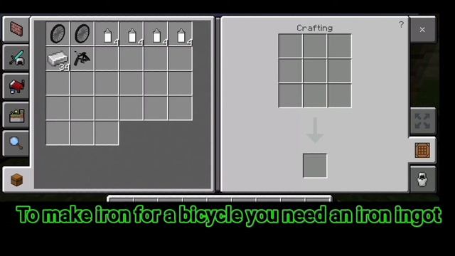 BICYCLE MOD IN MINECRAFT PE/JAVA смотреть онлайн