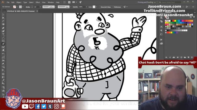 Jason Braun Art Live Stream смотреть онлайн