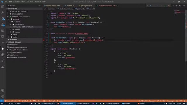 TypeScript Bangla - academy 010 : Implemented generic mongoose save and find operations смотреть онлайн