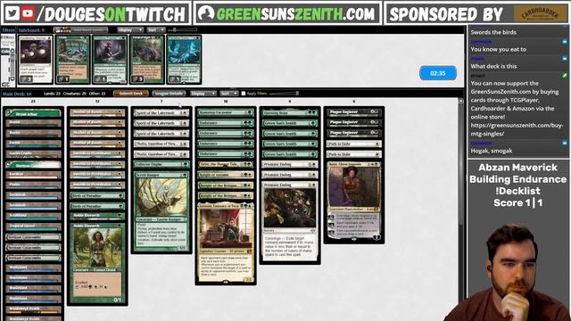 Legacy Isn't a Sprint | Endurance Abzan Maverick | GreenSunsZenith.com смотреть онлайн