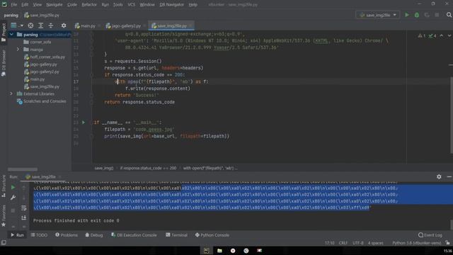 Парсинг сайтов на Python. Скачиваем изображение. Requests смотреть онлайн
