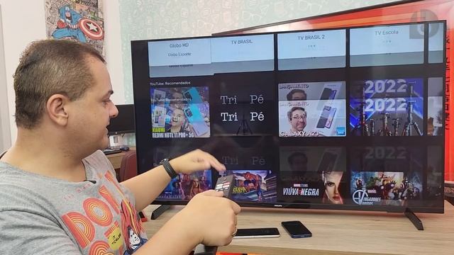 ANDROID TV Philips 50PUG7406/78 4K | Análise / Review смотреть онлайн