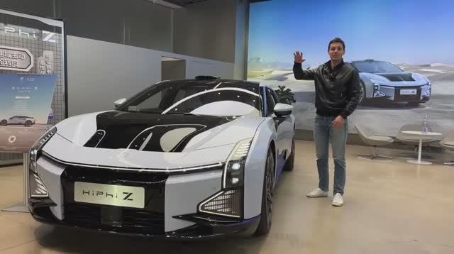 Вершина технологий! Тест-драйв нового авто-робота HiPhi Z