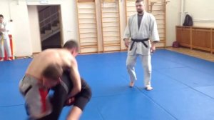 Рукопашный бой против джиу-джитсу