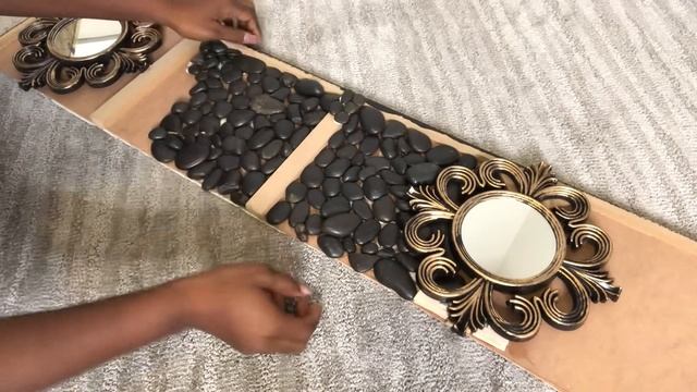 HOW TO USE OLD BOOKS AND STONES TO CREATE 2 ROOMS IN ONE SPACE ON A BUDGET! смотреть онлайн