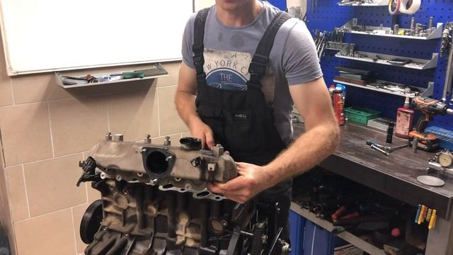 Гидроудар на дизеле (разбираем мотор после гидроудара)