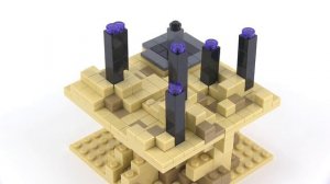 LEGO Minecraft 21107 The End micro world Review!