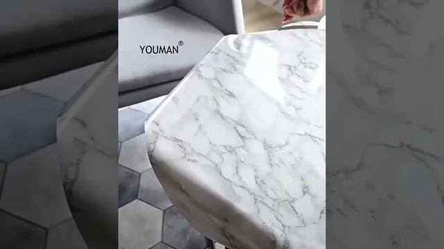 Waterproof Oil Proof Marble Sticker Self adhesive PVC Wallpaper Tile Sticker Kitchen Cabinets etc смотреть онлайн