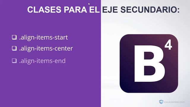 Curso de Bootstrap 4 - #41 Alineación en el eje secundario con flexbox ✅ смотреть онлайн