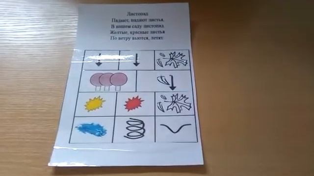 Повторение стихотворения «Листопад» с использованием мнемотаблицы смотреть онлайн