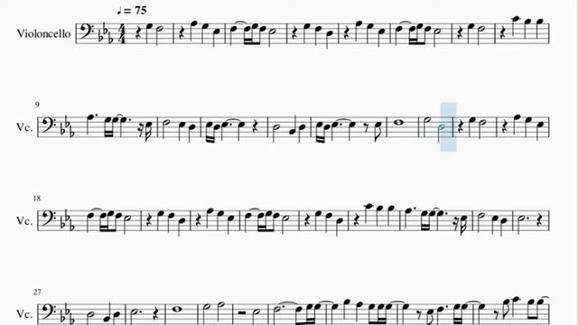 Cello Sheet Music: How to play Good Riddance (Hades) by Darren Korb and Ashley Barrett смотреть онлайн
