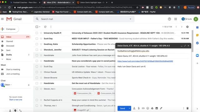 How to Become A D1 Athlete ⚬ Emailing College Coaches смотреть онлайн