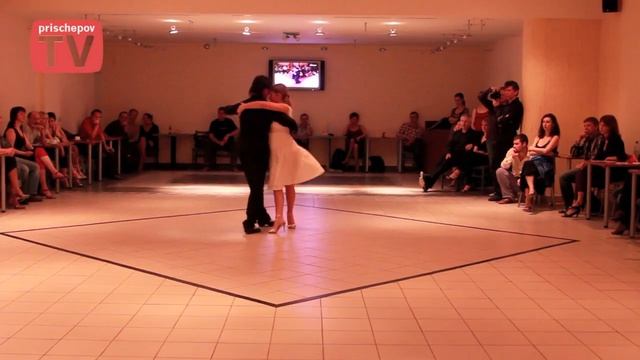Oleg Okunev & Elena Sidorova (Nigniy Novgorod) Russia, Moscow, Milonga in rest."Le Cafe", 04.12.200 смотреть онлайн